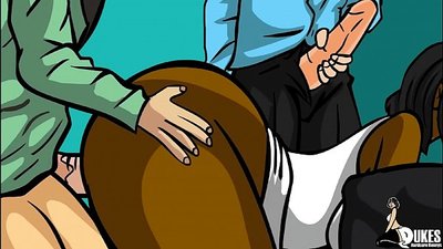 Ua moe nā haumāna me ke kumu ʻeleʻele ma hope o ke kula